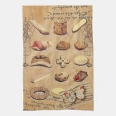 Linge De Cuisine dessert français de gâteau de biscuits de (Vertical)