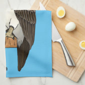 Linge De Cuisine dessin animé d'aigle des Philippines (Quart Plié)