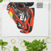 Linge De Cuisine dessin animé de Kart racing (Plié)