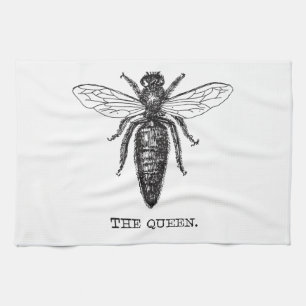 Linge De Cuisine Dessin classique de l'illustration de Queen Bee