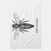 Linge De Cuisine Dessin classique de l'illustration de Queen Bee (Vertical)
