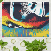 Linge De Cuisine Dessin de dessin de peinture Gorilla Pop (Plié)