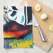 Linge De Cuisine Dessin de dessin de peinture Gorilla Pop (Quart Plié)