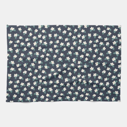 Linge De Cuisine Dessin de fleurs (Horizontal)
