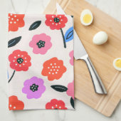 Linge De Cuisine dessin de fleurs de Han (Quart Plié)