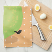 Linge De Cuisine dessin de la patte papaye de Cute kawaii (Quart Plié)