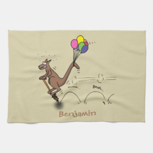 Linge De Cuisine Dessin d'humour australien kangourou