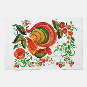 Linge De Cuisine Dessin d'un brin dans le style.