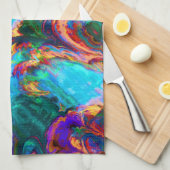 Linge De Cuisine Dessin moderne de peintures (Quart Plié)