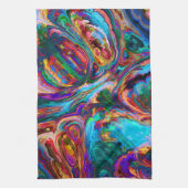 Linge De Cuisine Dessin moderne de peintures (Vertical)