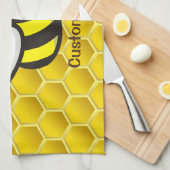 Linge De Cuisine Dessin sur les abeilles (Quart Plié)