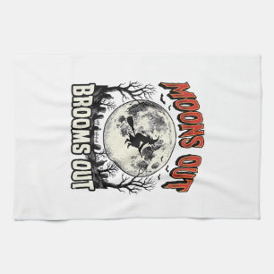 Linge De Cuisine Dessins De Sorcière Halloween Vintage Lunes Sorten