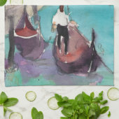Linge De Cuisine Destinations | Aquarelle Venise Gondola Ride (Plié)