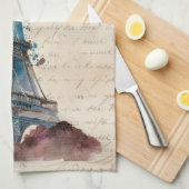 Linge De Cuisine Destinations | Lettres De La Tour Eiffel (Quart Plié)