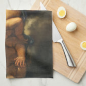 Linge De Cuisine Détail de l'ange, Saints Patron de Modène par Guer (Quart Plié)