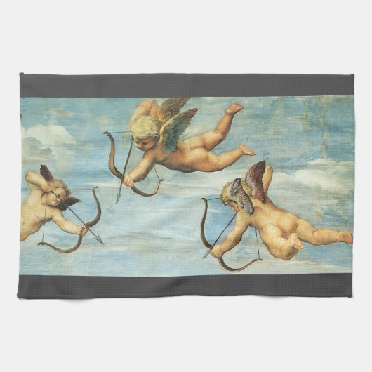 Linge De Cuisine Détail des anges du Triomphe de Galatée par Raphaë (Horizontal)