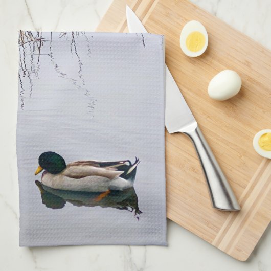 Linge De Cuisine Deux Canards (Quart Plié)