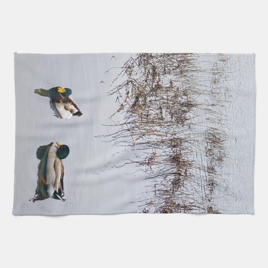 Linge De Cuisine Deux Canards (Horizontal)