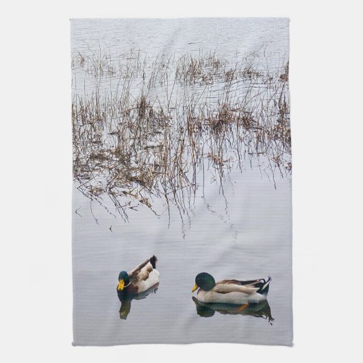 Linge De Cuisine Deux Canards (Vertical)