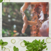 Linge De Cuisine Deux champignons (Plié)