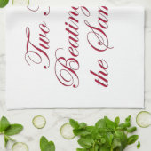 Linge De Cuisine Deux coeurs (Plié)