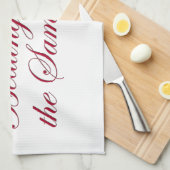 Linge De Cuisine Deux coeurs (Quart Plié)
