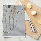 Linge De Cuisine Deux copains de Westie (Quart Plié)