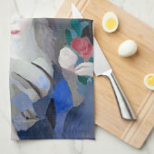 Linge De Cuisine Deux dame et une colombe, Marie Laurencin (Quart Plié)