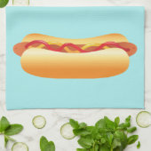 Linge De Cuisine Deux hot-dogs (Plié)