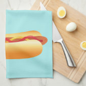 Linge De Cuisine Deux hot-dogs (Quart Plié)