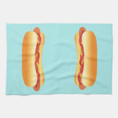 Linge De Cuisine Deux hot-dogs (Horizontal)