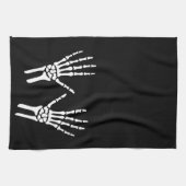 Linge De Cuisine Deux Mains Bony Skeleton (Horizontal)