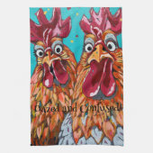 Linge De Cuisine Deux monstres (Vertical)