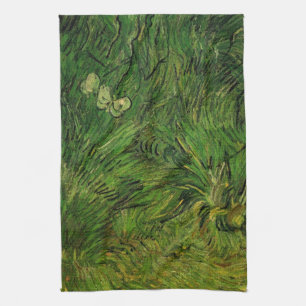 Linge De Cuisine Deux papillons blancs par Vincent van Gogh