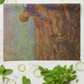 Linge De Cuisine Deux paysans creuser par Vincent van Gogh (Plié)