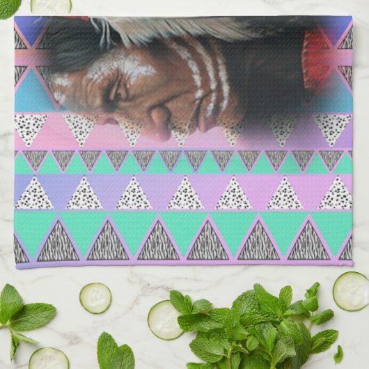 Linge De Cuisine Deux plumes (Plié)