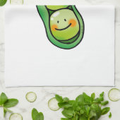 Linge De Cuisine deux pois dans une cosse (Plié)