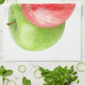 Linge De Cuisine Deux pommes (Plié)