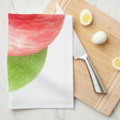 Linge De Cuisine Deux pommes (Quart Plié)