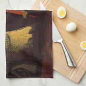 Linge De Cuisine Deux sacs et une bouteille par Vincent van Gogh (Quart Plié)