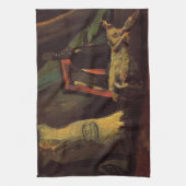 Linge De Cuisine Deux sacs et une bouteille par Vincent van Gogh (Vertical)