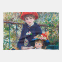 Deux Soeurs - Renoir Impressionniste Peinture 1881