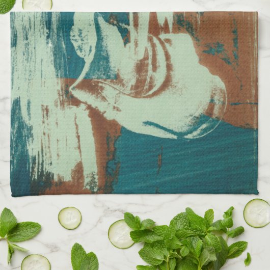 Linge De Cuisine Deux vers le nord (Plié)