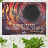 Linge De Cuisine Dévasté Par Gravité Halloween Trou Horreur Noir (Plié)