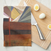 Linge De Cuisine Développement de Kandinsky dans la peinture Abstra (Quart Plié)