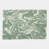 Linge De Cuisine Déversement - Vert (Horizontal)