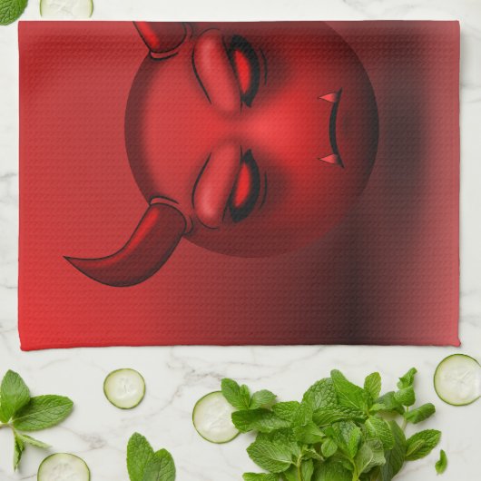 Linge De Cuisine Devilmoji (Plié)