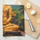 Linge De Cuisine Dhamma doré dans les collines du Nord (Quart Plié)