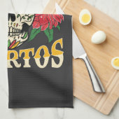 Linge De Cuisine Dia De Las Muertos (Quart Plié)