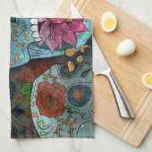 Linge De Cuisine Dia De Los Muertos (Quart Plié)